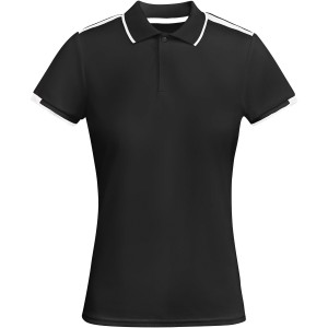 Roly Tamil r�vid ujj� n�i sportp�l�, solid black, white